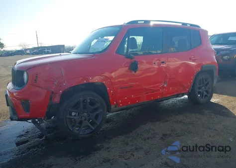 2022 Jeep Renegade (Red) Edition 4X4 z USA, uszkodzony, nr VIN ZACNJDB1XNPN86463
